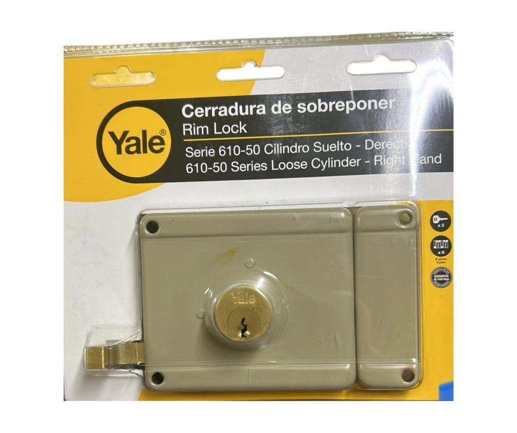 Cerradura cilindro suelto